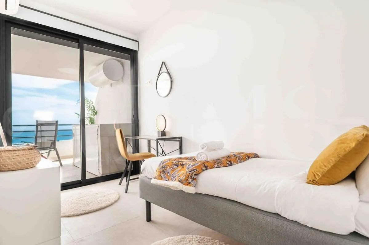 马拉加Hillside Gem, Panoramic Sea Views And 2 Terraces Rems公寓